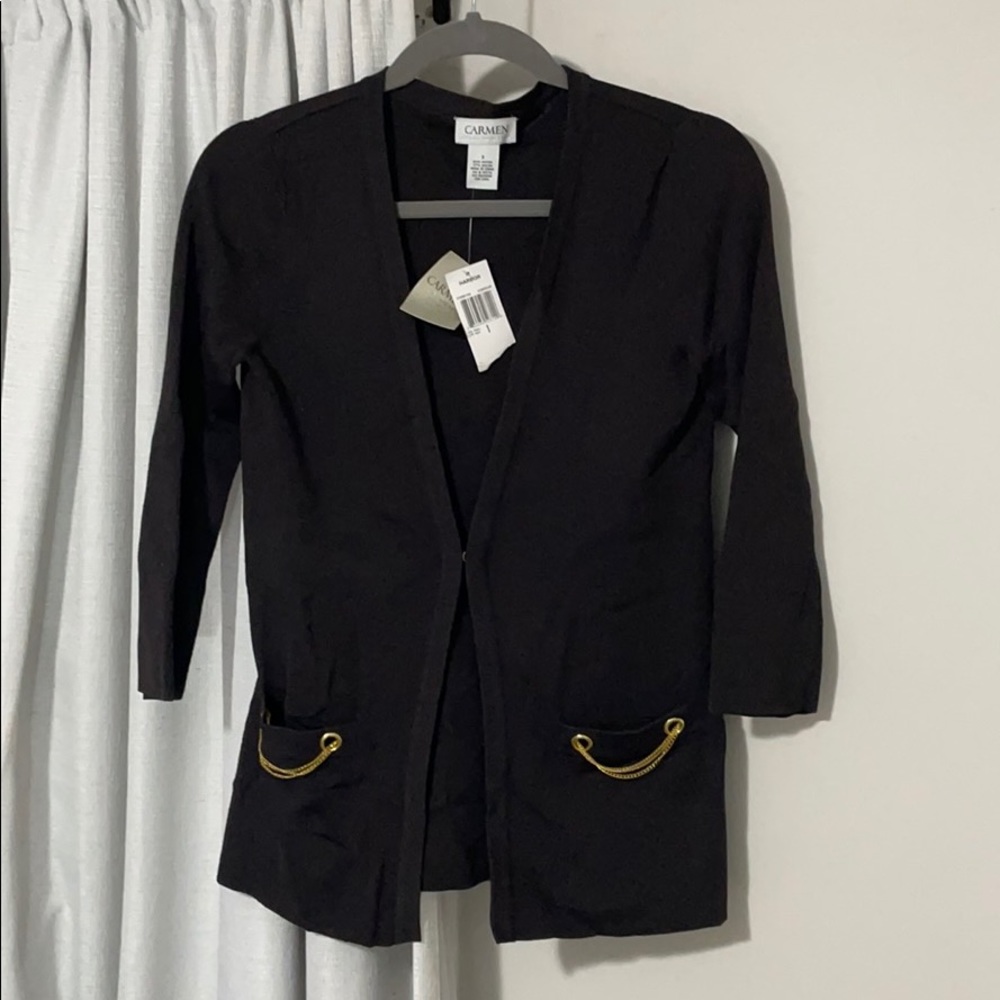 Women’s Chocolate color cardigan [SIZE SMALL]